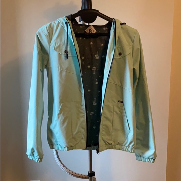Mint Volcom jacket 🤍🤍 - Picture 2 of 6